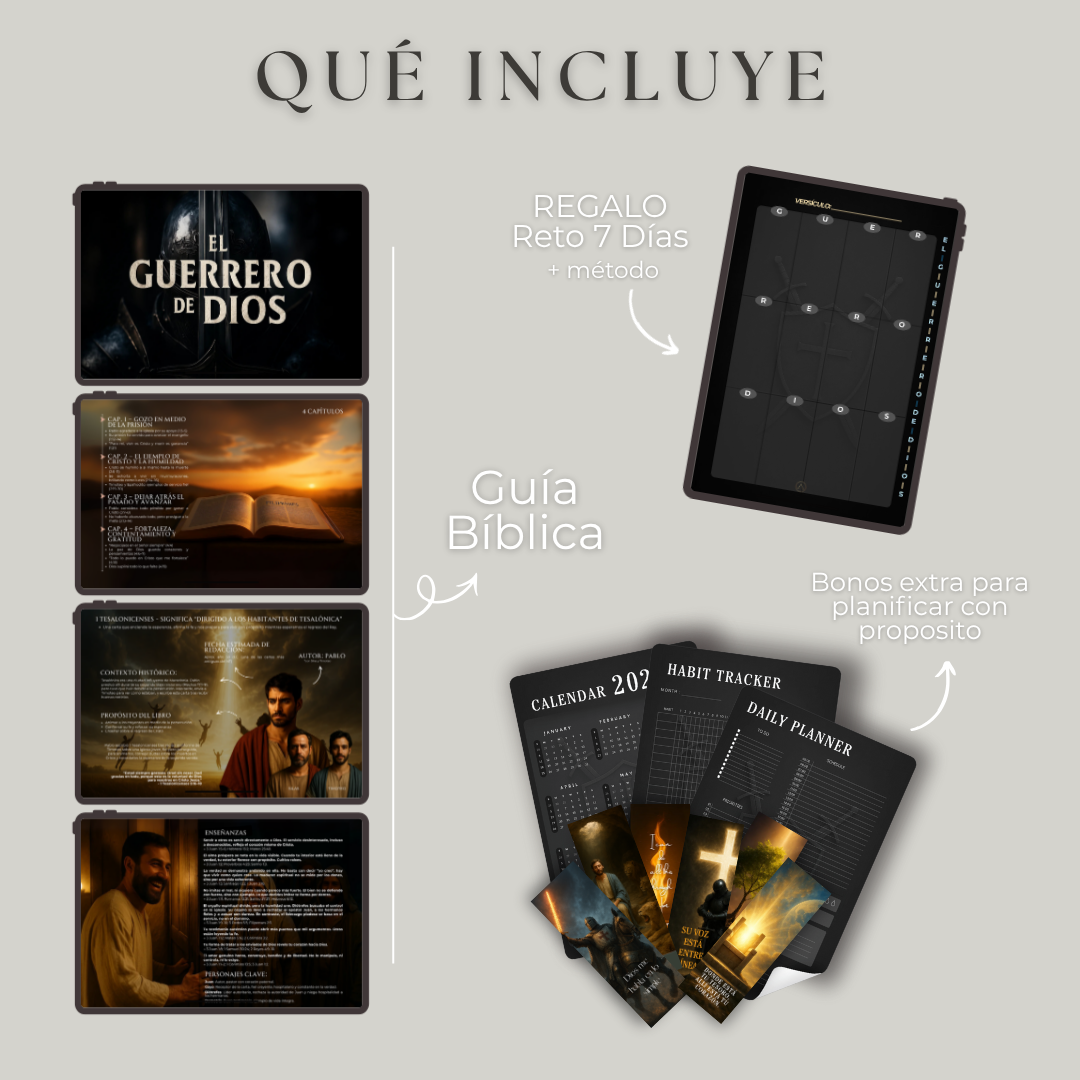 Guía Bíblica - El Guerrero de Dios