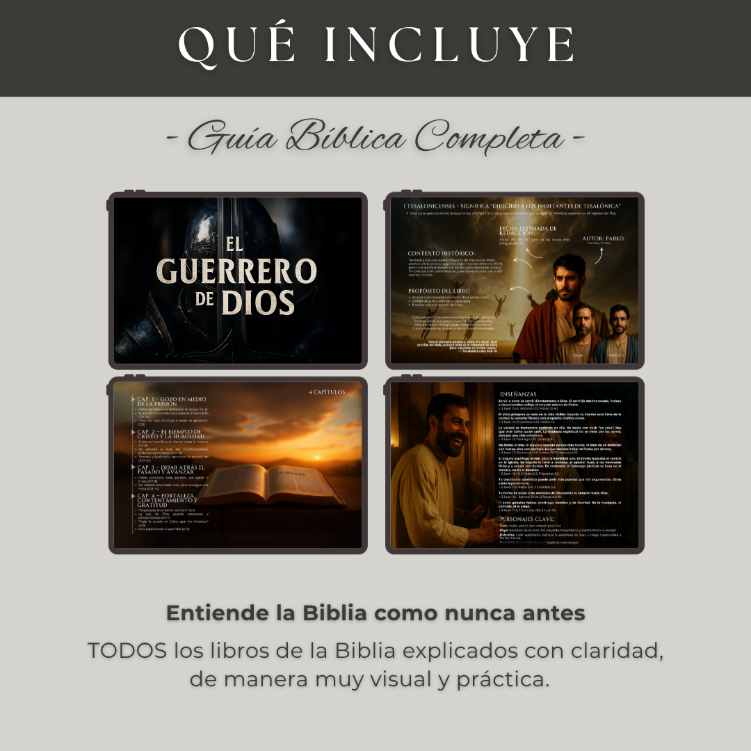 Guía Bíblica - El Guerrero de Dios