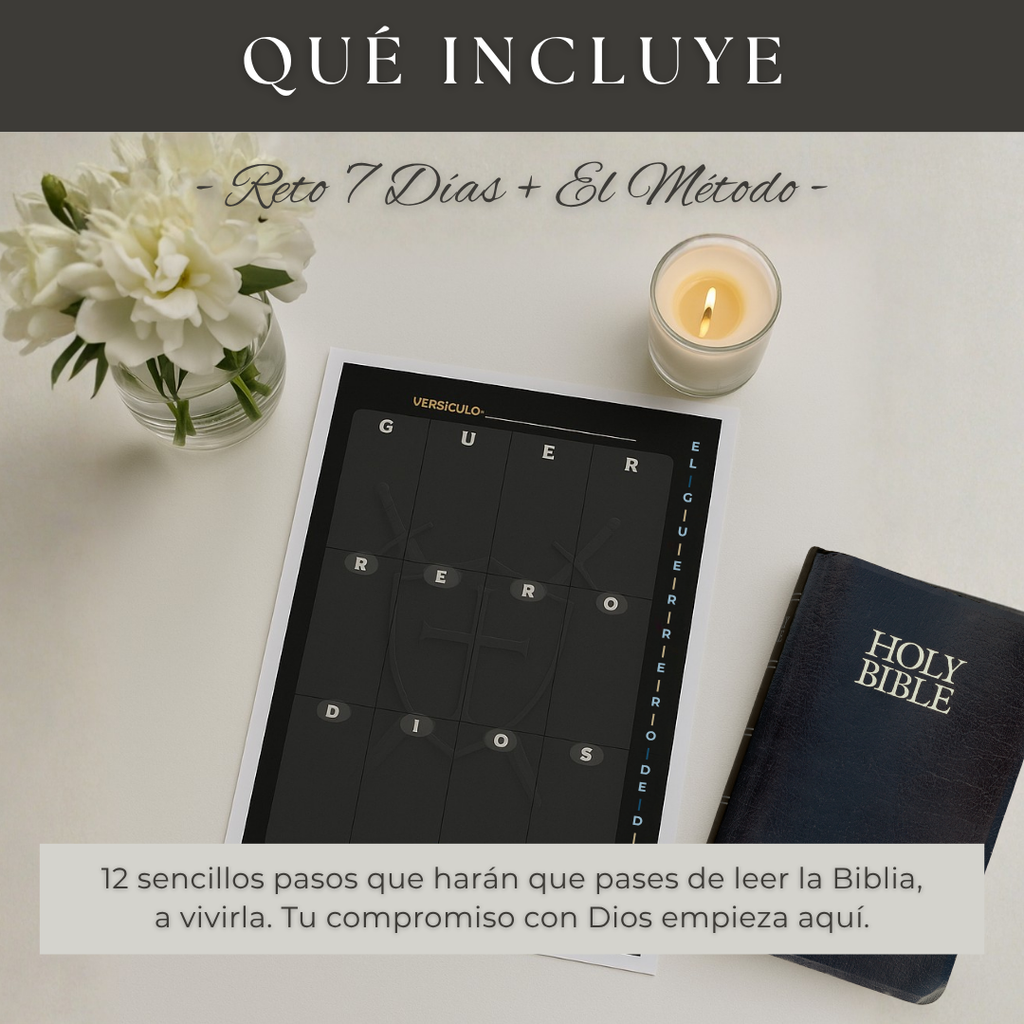 Guía Bíblica - El Guerrero de Dios